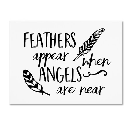 Trademark Fine Art Marcee Duggar 'Angels Appear' Canvas Art, 14x19 ALI11705-C1419GG